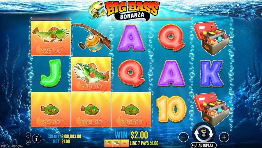 Big Bass Splash bonus features Big Bass Splash bonus features